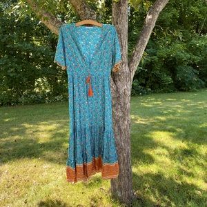 Size XL bohemian maxi dress